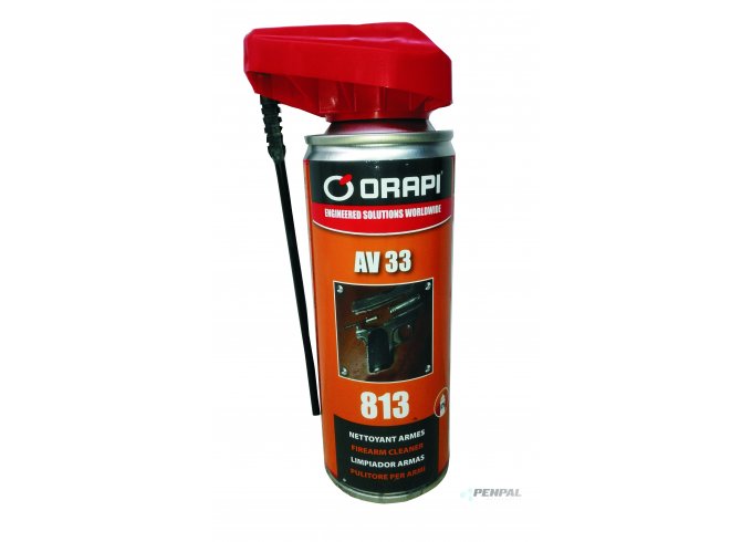Orapi - hydrofóbní prostředek, který chrání a čistí střelné zbraně